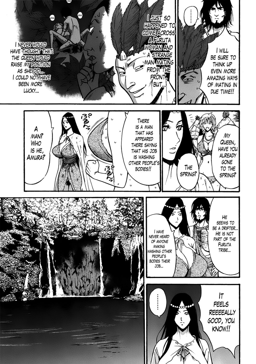 Hentai Manga Comic-The Otaku in 10,000 B.C.-Chapter 10-9